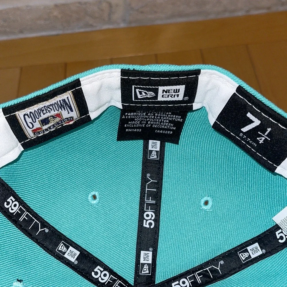 New Era 59Fifty Arizona Diamondbacks Fitted Hat Size 7 1/4  Orange UV Side Patch - Picture 5 of 5